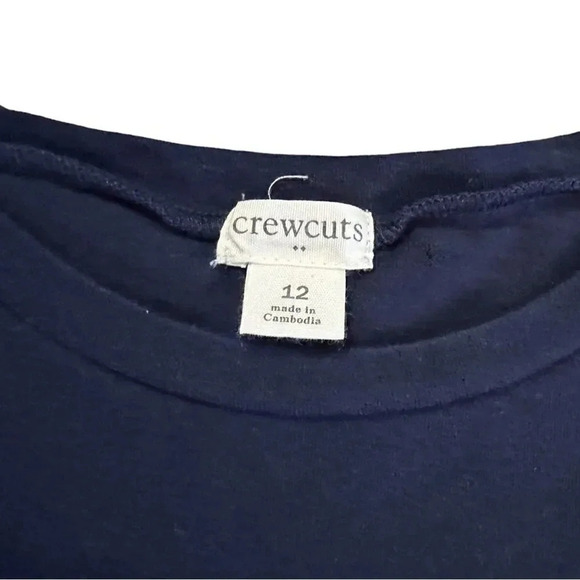 Crewcuts | Navy Peplum Blouse (12) 💙 - Picture 3 of 3